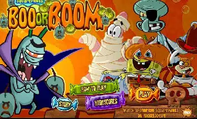 스폰지밥-부-올-붐-SpongeBob-Boo-or-Boom