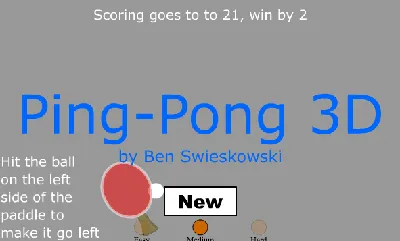 탁구-Ping-Pong-3D