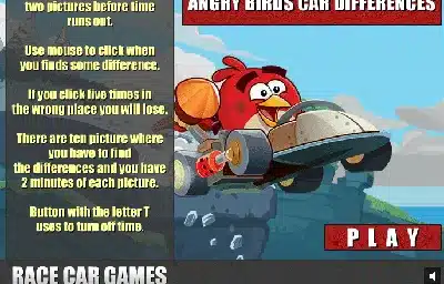 틀린그림찾기-앵그리-버드-카-디퍼런스-Angry-Birds-Car-Differences