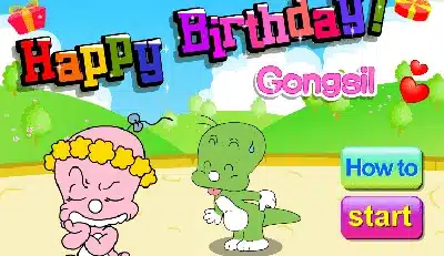 둘리게임-공실아-생일-축하해-Happy-Birthday-Gongsil