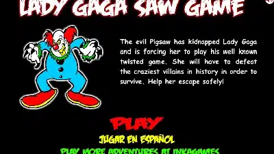 레이디-가가-쏘우-게임-Lady-Gaga-Saw-Game