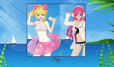 린마루게임즈-썸머걸-드레스업-Anime-Summer-Girl-Dress-up