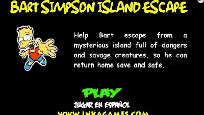 바트-심슨-아일랜드-이스케이프-Bart-Simpson-Island-Escape
