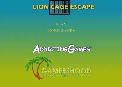 사자-우리-탈출-Lion-Cage-Escape