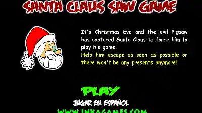 산타-클로스-쏘우-게임-Santa-Claus-Saw-Game