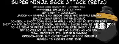 슈퍼-닌자-색-어택-Super-Ninja-Sack-Attack